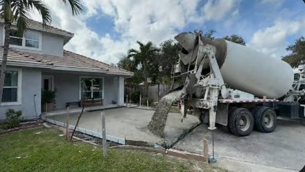 concrete contractor project in Victoria