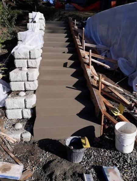 concrete contractor project in Victoria
